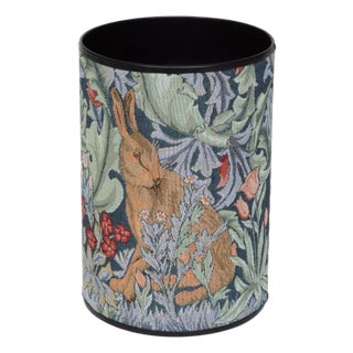 Morris Hares Tapestry Waste Bin For Sale