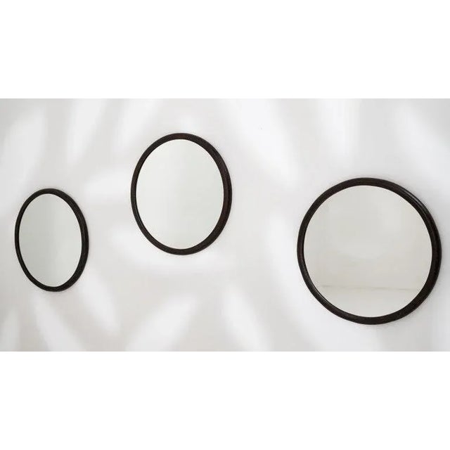 1950s Polish Iron Mirror For Sale - Image 9 of 10