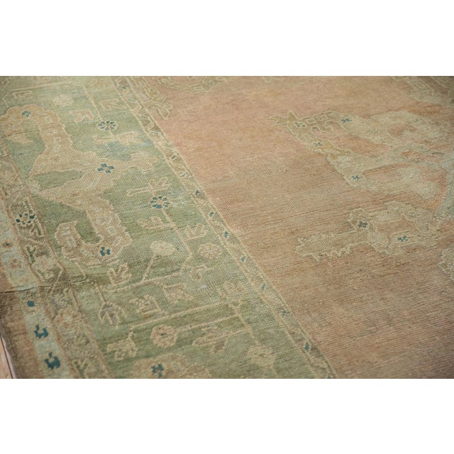 Vintage Distressed Oushak Carpet - 9'3" x 11'8" For Sale - Image 11 of 17