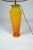 Glass Art Nouveau Style Art Glass Table Lamp, 1970s For Sale - Image 7 of 12