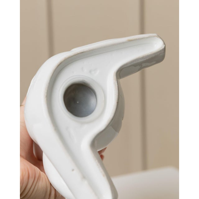 Ceramic Vintage Ceramic Money Box in Teddy Bear Shape, Italy, 1980s For Sale - Image 7 of 10