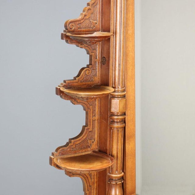 Umbertina Open Dressing Table in Walnut For Sale - Image 5 of 15