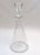 Glass Mid Century Modern Baccarat France Beaker Decanter For Sale - Image 7 of 8
