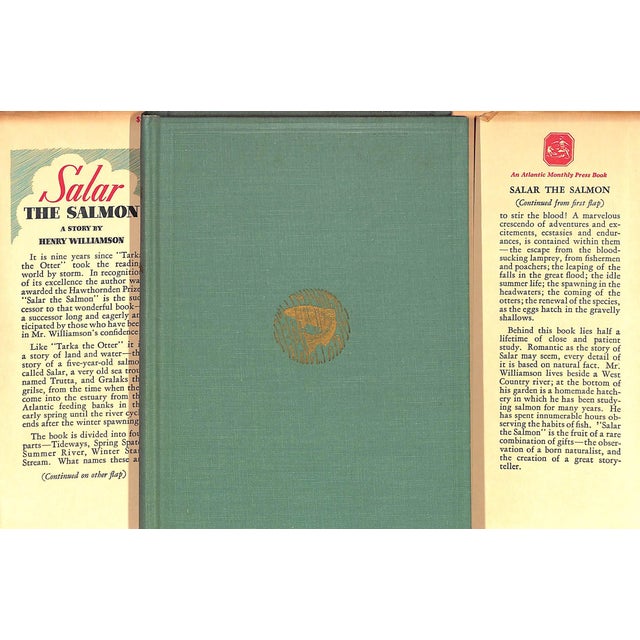 Traditional "Salar the Salmon" Book 1936 Williamson, Henry For Sale - Image 3 of 10