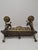 Antique 19th C. Polish Brass Bench Menorah Hanukkah Lamp Lions Birds Openwork For Sale - Image 18 of 18