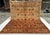 Rust Afghan Sultani Hand-Knotted Wool Rug - 9'8" X 8'1" For Sale - Image 4 of 14