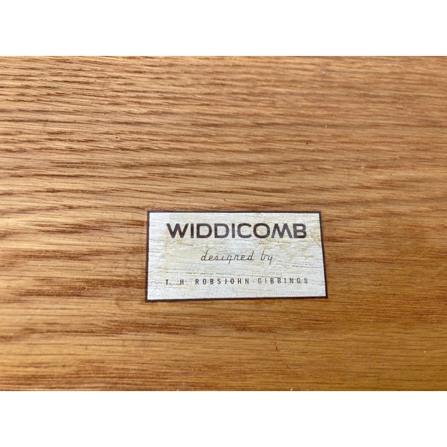 Rare 1950s Original t.h. Robsjohn Gibbings Rectilinear Cabinet Credenza for Widdicomb For Sale - Image 11 of 12