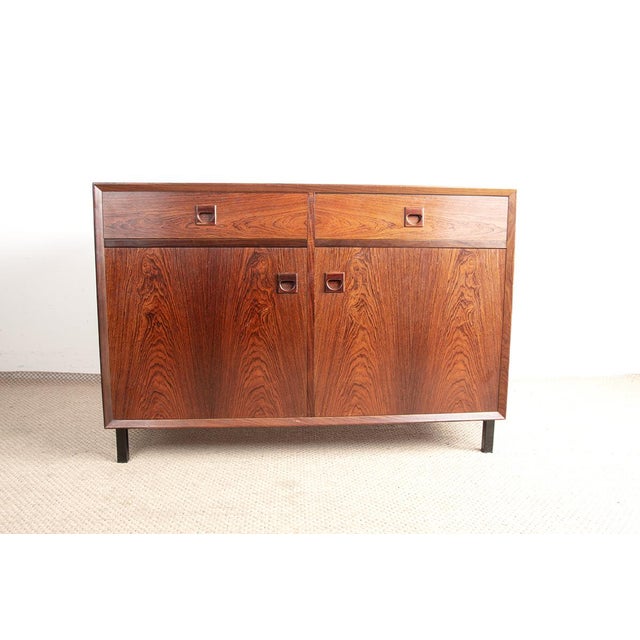 Scandinavian Sideboard in Rosewood by Erik Brouer for Brouers Mobelfabrik, 1960 For Sale - Image 3 of 13