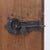 Primitive Rustic Farmhouse Folk Art Painted Bridal Cabinet For Sale - Image 12 of 14