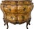 19th Century Walnut Venetian Louis XIV Burl Walnut Bombe Chest. Chest features two small upper drawer and two larger lower...