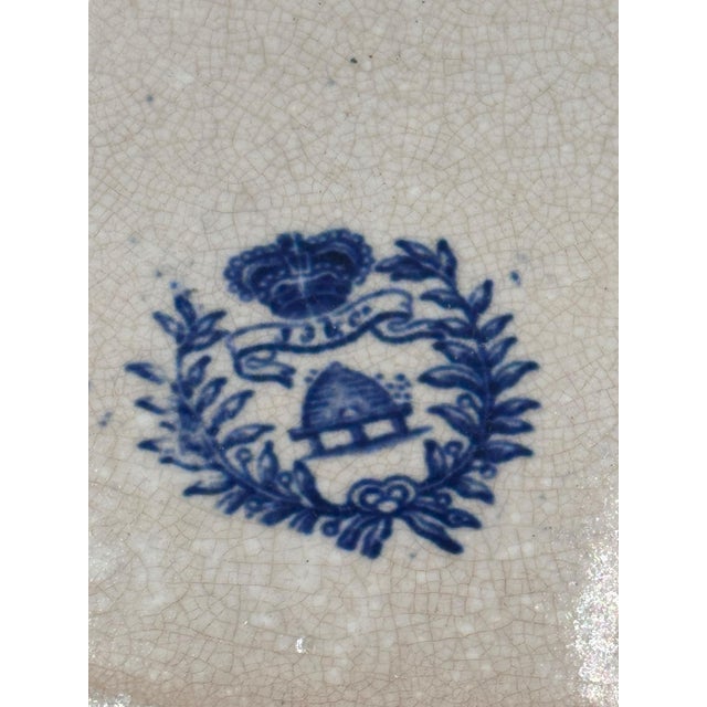 J. Jackson & Co. Blue Willow Platter, Late 19th Century For Sale - Image 11 of 12