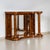 This exquisite mid-19th century console table features mirrored back panel and robust full columns at the front,...