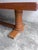 French Art Deco Oak Refectory Table, 1930 For Sale - Image 3 of 17