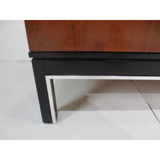 Mid Century Walnut Dresser Credenza by American of Martinsville For Sale - Image 13 of 16