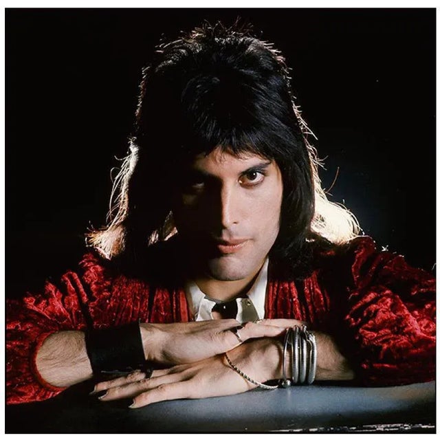 Freddie Mercury - Limited Edition Mick Rock Estate Print Portrait of Freddie Mercury, 1974. (photo Mick Rock). All prints...