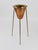 Copper Copper & Brass Tripod Floor Ashtray attributed to Carl Auböck, Austria, 1950s For Sale - Image 8 of 18