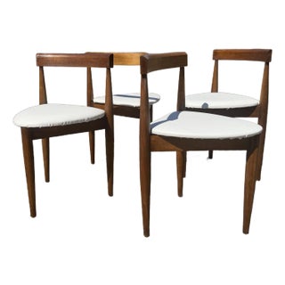 1960s Hans Olsen for Winchendon Roundette Dining Chairs - Set of 4 For Sale
