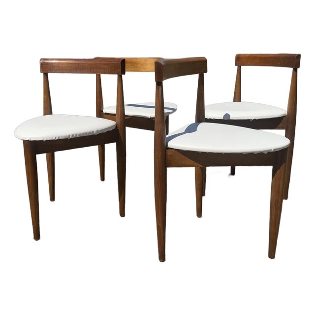 1960s Hans Olsen for Winchendon Roundette Dining Chairs - Set of 4 For Sale