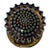 Vintage Perthshire Paperweights Signed Concentric Millefiori Glass Door Knob Scotland C. 1980s-1990s For Sale