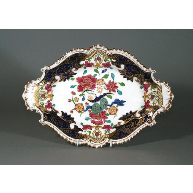 Coalport Porcelain Regency Chinoiserie Dessert Service, John Rose & Co., 58 Pieces For Sale - Image 13 of 17