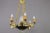Traditional French Empire Style Bronze, Brass and Glass Chandelier, 1920s For Sale - Image 3 of 18