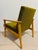 Green Vintage Green Armchair, Czechoslovakia, 1970s For Sale - Image 8 of 10