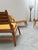 Hunting Lounge Chairs with Ottomans in Oak by Heinz Heger for PGH Annaberg Buchholz, 1960s, Set of 4 For Sale - Image 3 of 10