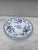 19th Century English Ironstone China Flowers Plate. Morning glory and wild roses. 9 inches diameter.