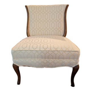 Mid 20th Century French Style Slipper Chair For Sale