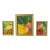 1970s Triptych of Abstract Watercolors Dvora Margules Sapir For Sale