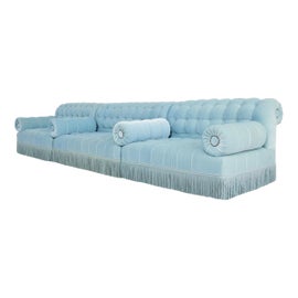 Example of Blue Traditional Sofas