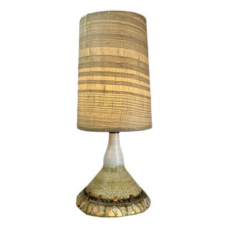 Ceramic Table Lamp by Georges Pelletier for Accolay, France, 1960s For Sale