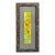 Vintage Yellow Scenery Embroidered Rectangular Framed Wall Art B For Sale