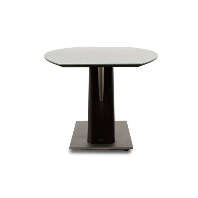 Glass Dining Table in Silver from Musterring For Sale - Image 9 of 10
