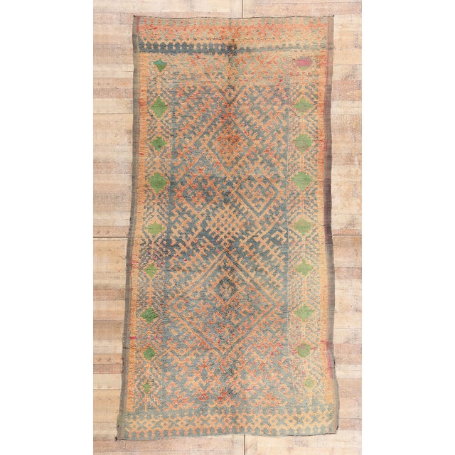 Vintage Talsint Moroccan Rug, 05'08 X 11'02 For Sale - Image 10 of 10
