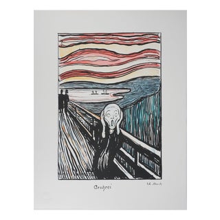 Edvard Munch, The Scream, Lithograph For Sale
