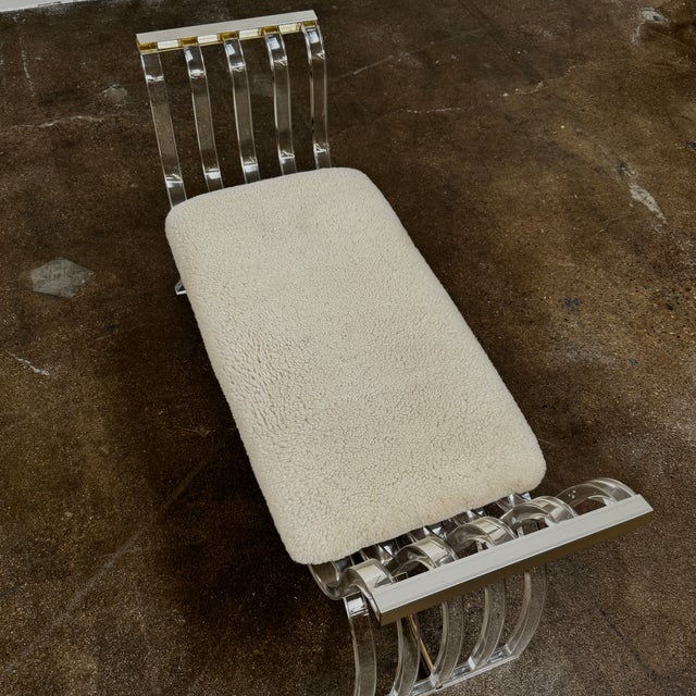 1960s Charles Hollis Jones Angel Wings Bench For Sale In Los Angeles - Image 6 of 10