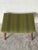 Green Fabric Ottoman With Walnut Legs Mid-Century Modern 1960s For Sale - Image 9 of 10