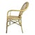 Mid-Century Modern Statement Coastal Boho Chic Rattan and Wicker Accent Chair For Sale - Image 3 of 9