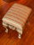 A charismatic ottoman to provide that exclamation point a living area, boudoir, dressing room, wherever. I left the gold...