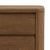 Simple Brown Oak Two-Drawer Nightstand For Sale In Los Angeles - Image 6 of 7