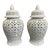 Pierced Blanc De Chine Ginger Jar, Pair For Sale