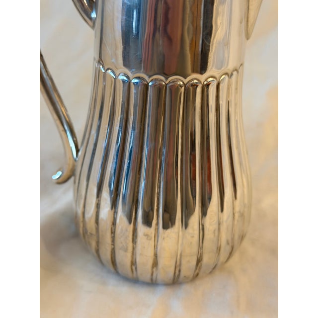 Mid-Century Modern Early 20th Century German 900 Silver Coffee Pot For Sale - Image 3 of 5