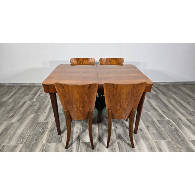 Dining Set by Jindrich Halabala, Set of 2 For Sale - Image 14 of 18