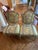 Traditional Mid 20th Century Pair of Slipper Chairs With Antique Embroidered Textiles For Sale - Image 3 of 12