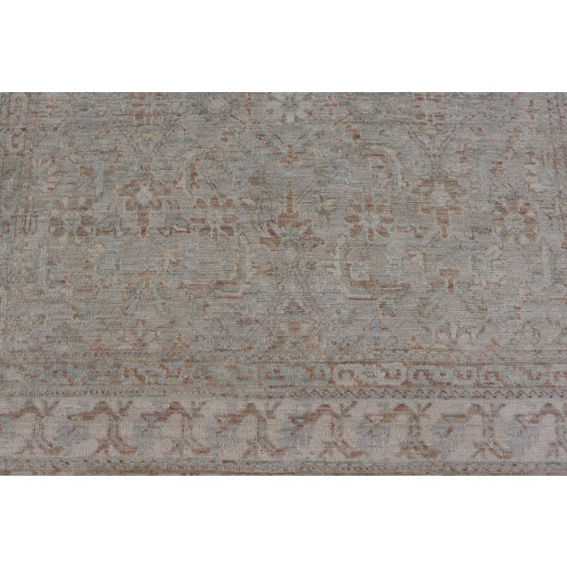 Textile Keivan Woven Arts Tabriz Designed Rug All-Over 6'1 X 9'2 For Sale - Image 7 of 15