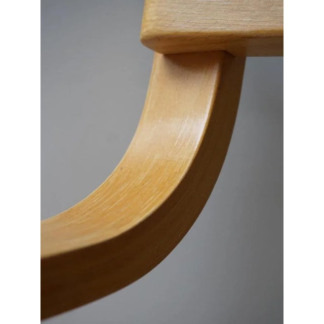 Dutch Plywood and Beech Armchair attributed to Enraf Nonius for Delft, 1970s For Sale - Image 4 of 11