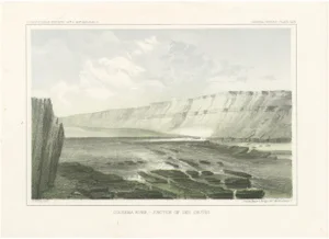 Stanley Del, Columbia River Junction with Des Chutes River Landscape, 1856, Print
