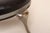 Art Deco Black Leather Footstool With Cabriole Cast Metal Legs For Sale - Image 16 of 16