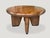 Andrianna Shamaris Midcentury Couture Teak Wood Low Profile Round Coffee Table For Sale - Image 11 of 18